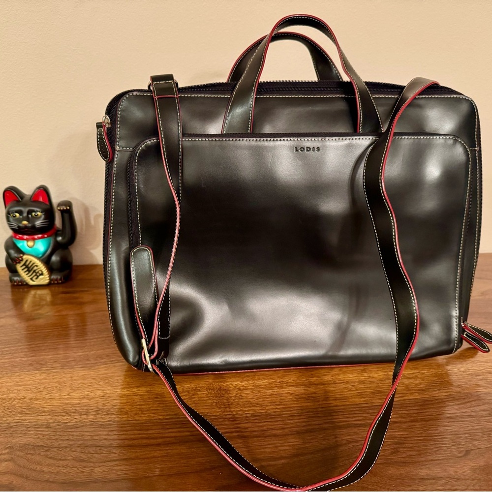Lodi’s Italian leather Breifcase